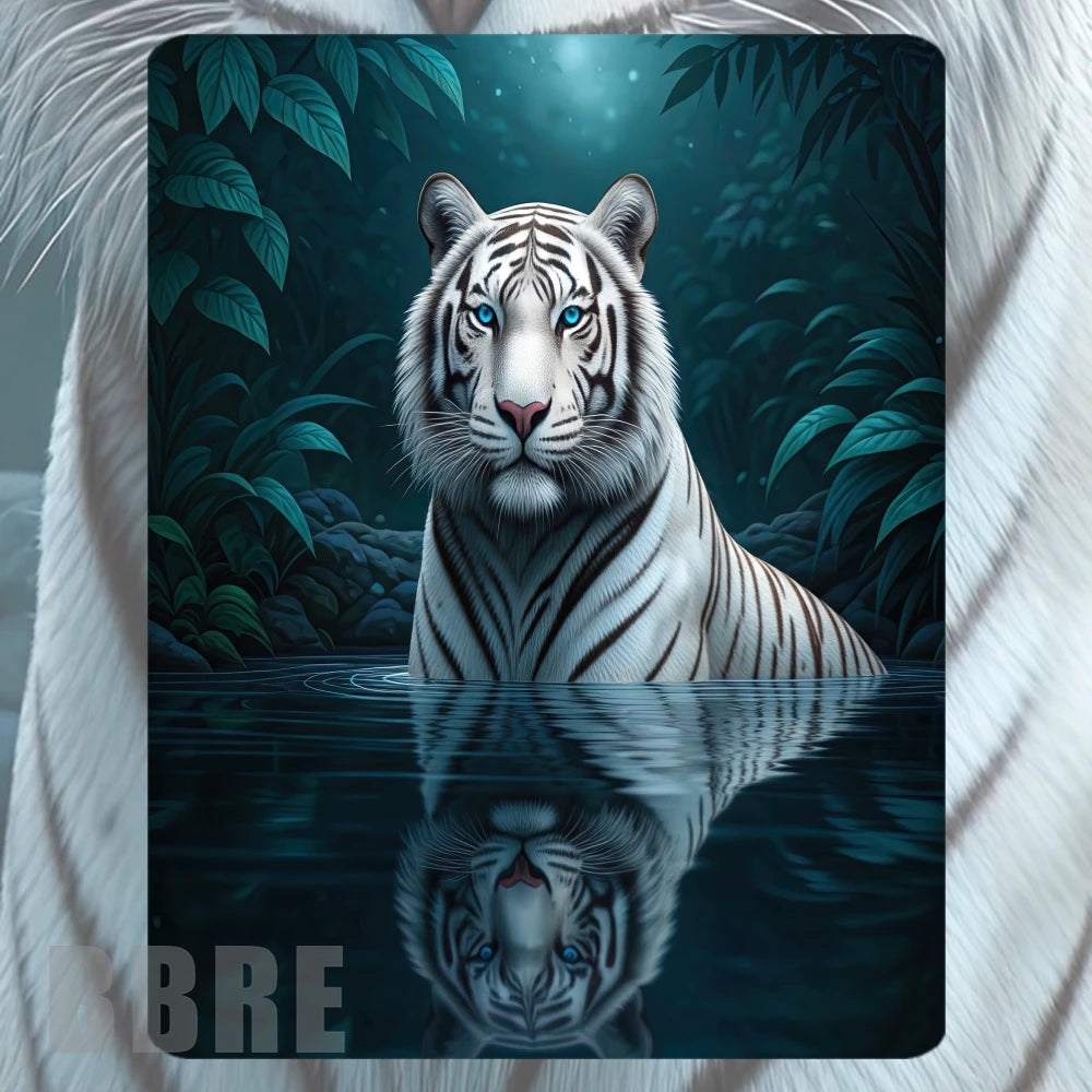 White Tiger Mockup Image