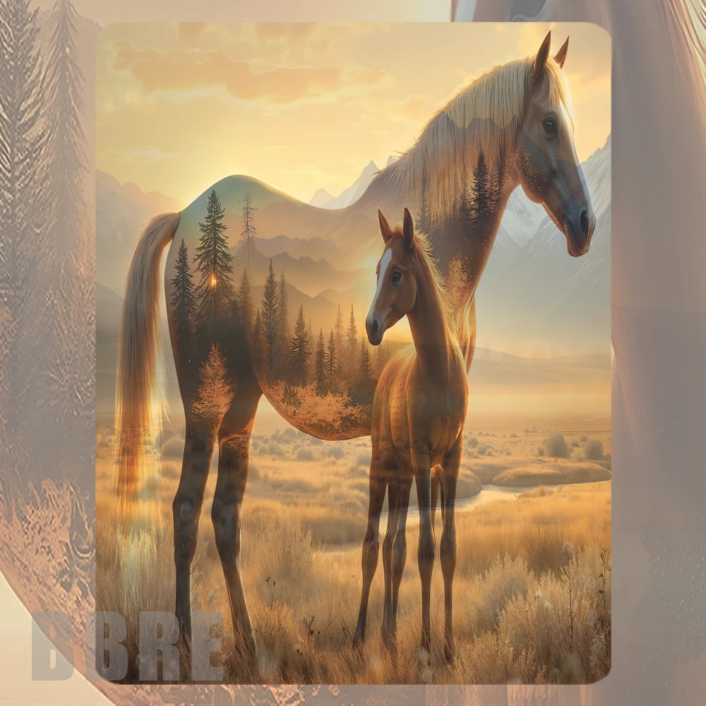Majestic Horses 4 Mockup Image