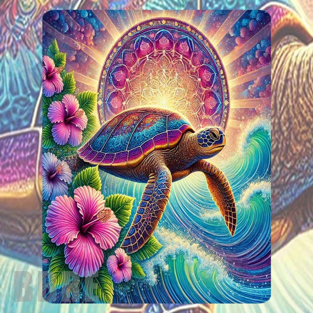 Tropical Turtle Mockup Image
