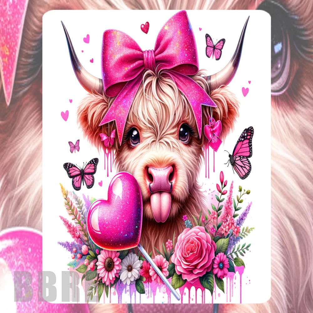 Cute Cow 3 Mockup Image