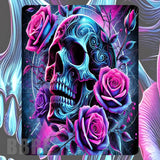Vibrant Skull Mockup Image