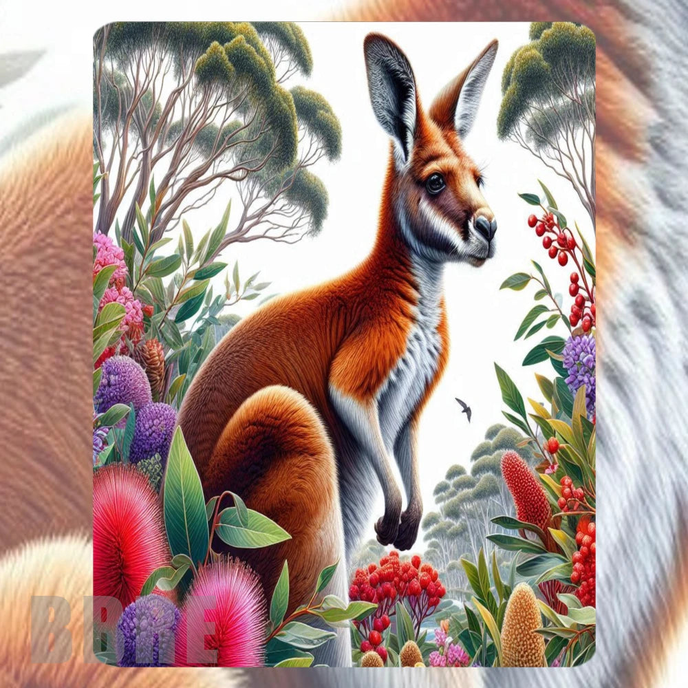 Kangaroo Flora Mockup Image