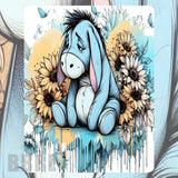 Eeyore Sunflowers Mockup Image