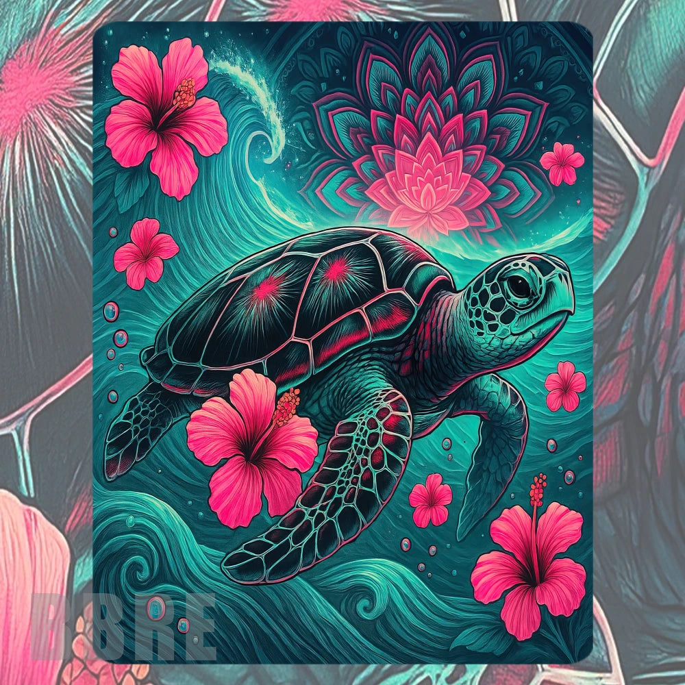 Turtle Blossom 3 Mockup Image