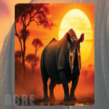 Sunset Elephant Mockup Image