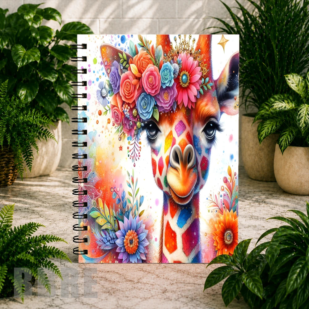 Floral Giraffe Main Image