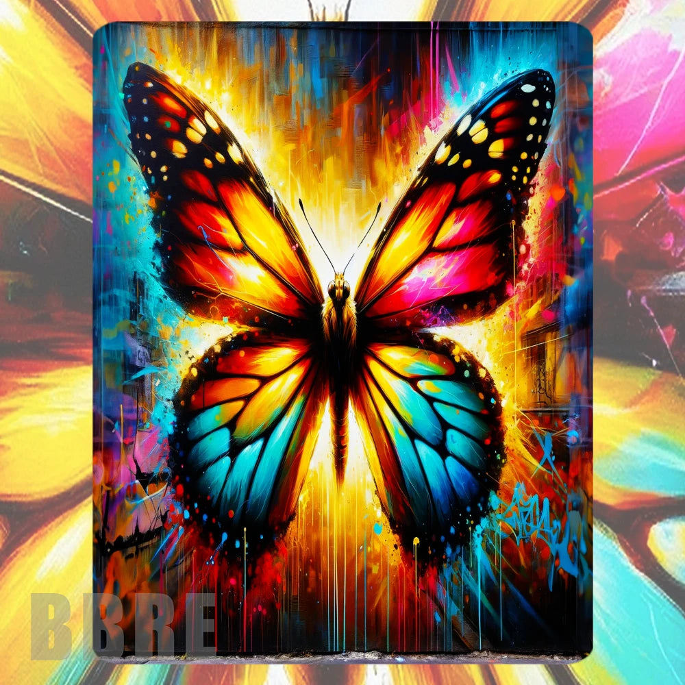 Colorful Butterfly 3 Mockup Image
