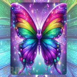 Rainbow Butterfly Mockup Image