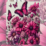 Floral Butterfly 4 Mockup Image