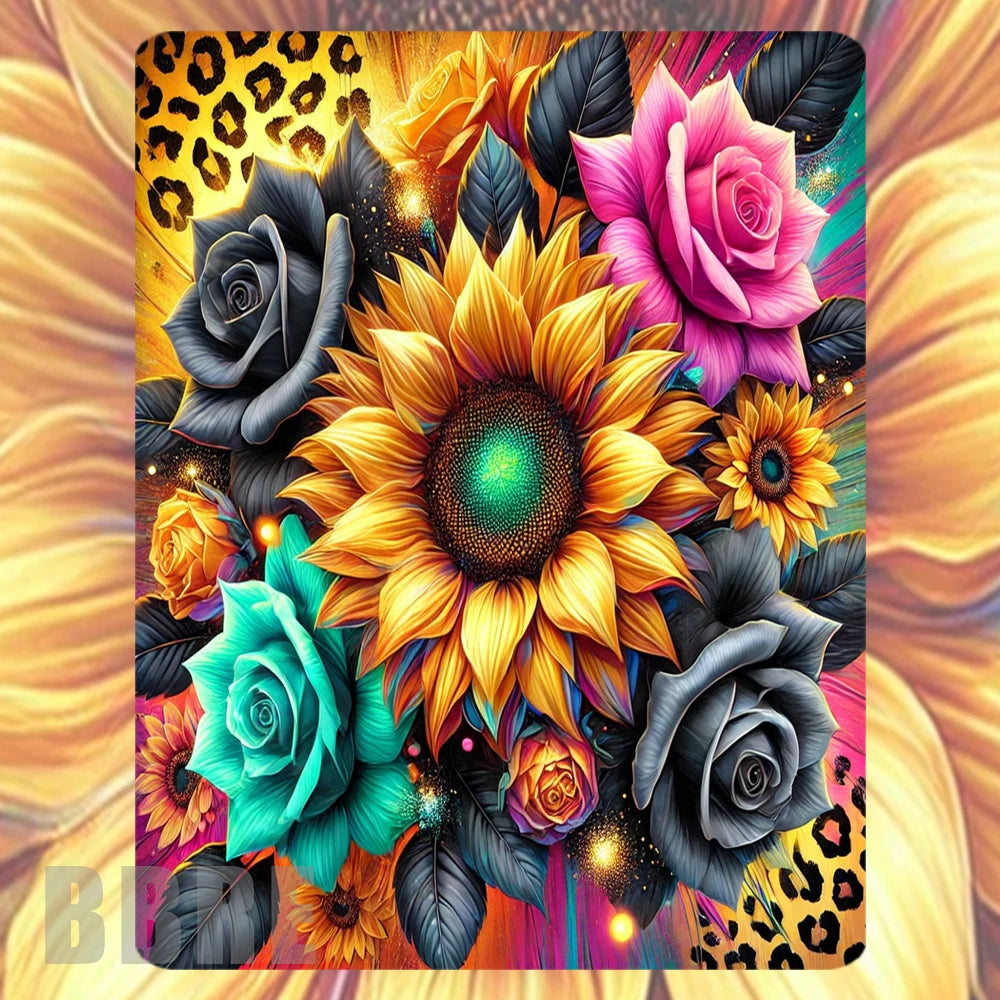 Floral Burst 2 Mockup Image