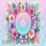 Floral Mandala Mockup Image