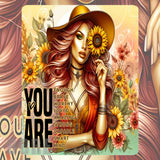 Sunflower Woman Mockup Image
