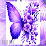 Purple Butterfly Mockup Image