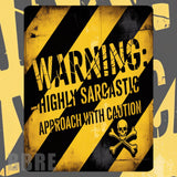 Sarcastic Warning Mockup Image