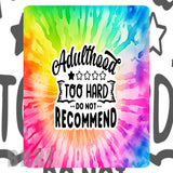 Adulthood Notebook Mockup Image