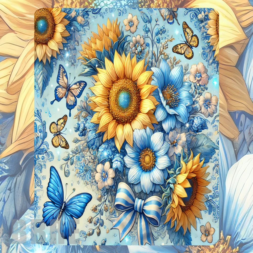Floral Butterfly 5 Mockup Image