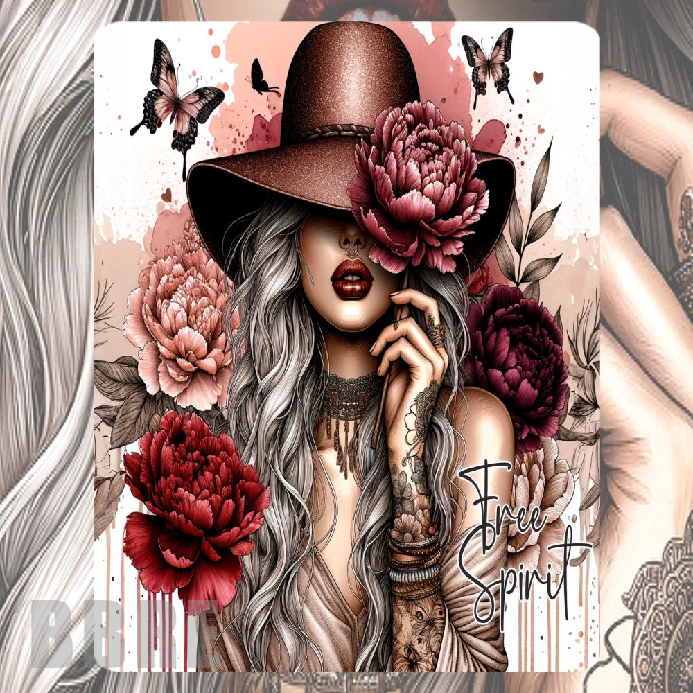 Floral Beauty 2 Mockup Image