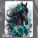 Floral Horse 3 Mockup Image