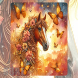 Floral Horse 4 Mockup Image