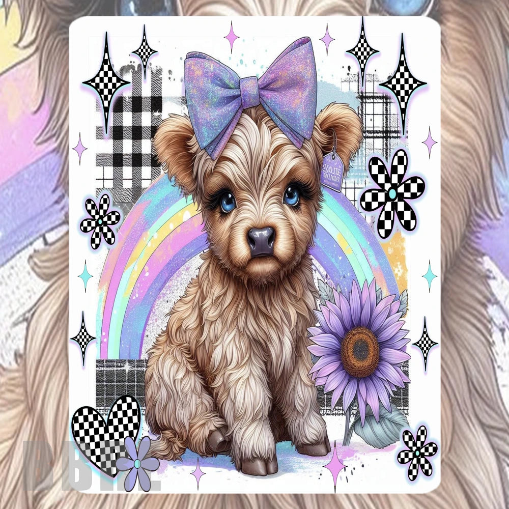 Rainbow Puppy Mockup Image