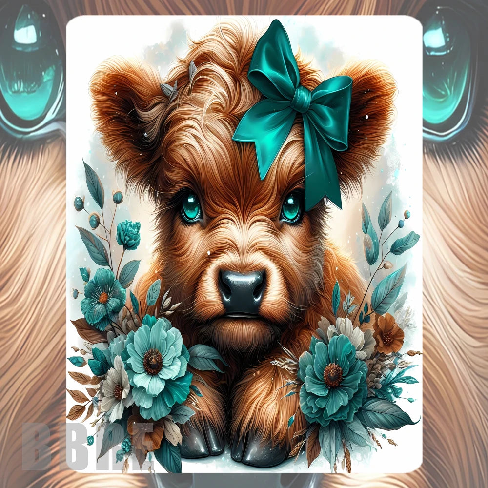 Floral Bear Mockup Image