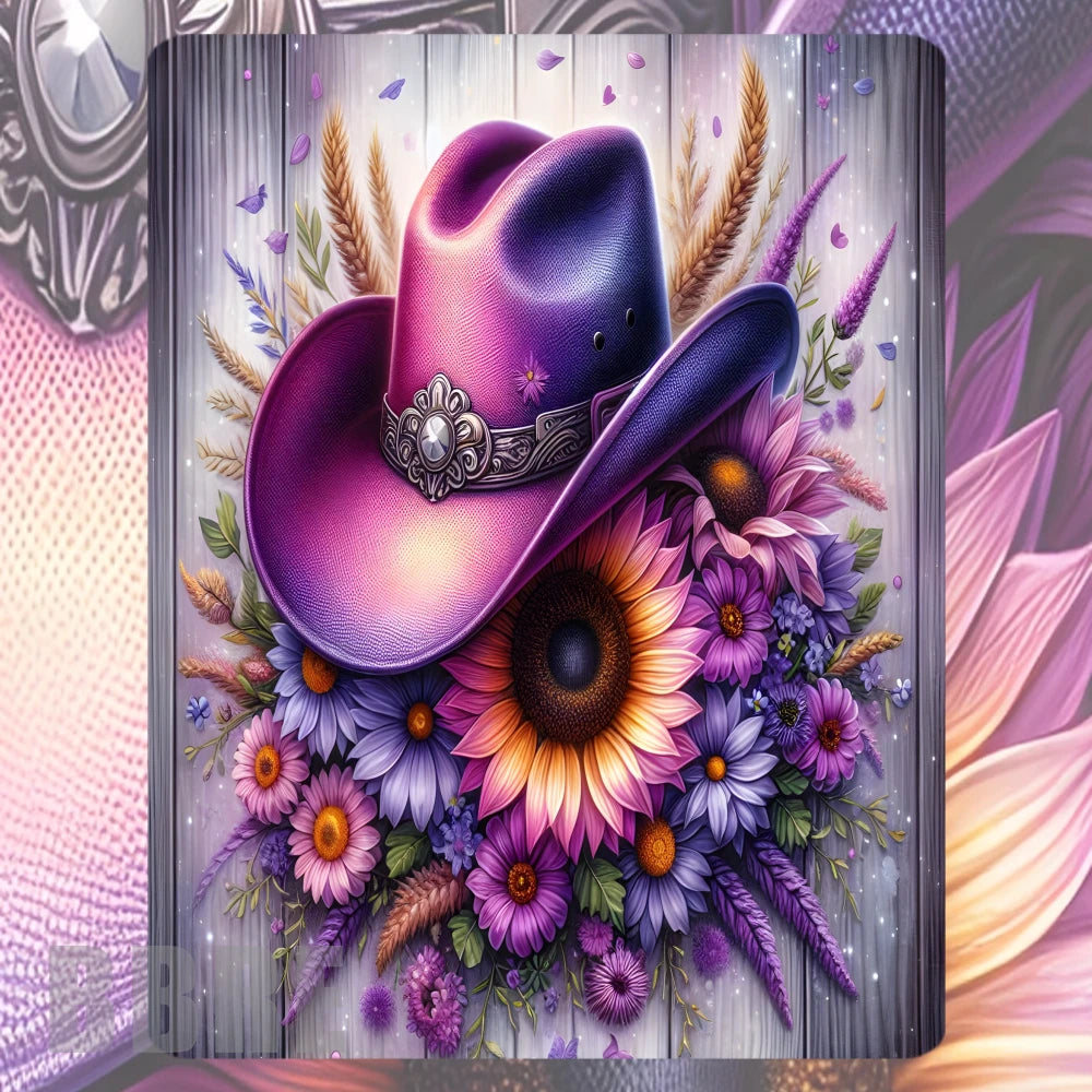 Floral Cowboy Mockup Image