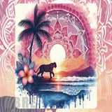 Tropical Tiger Mockup Image