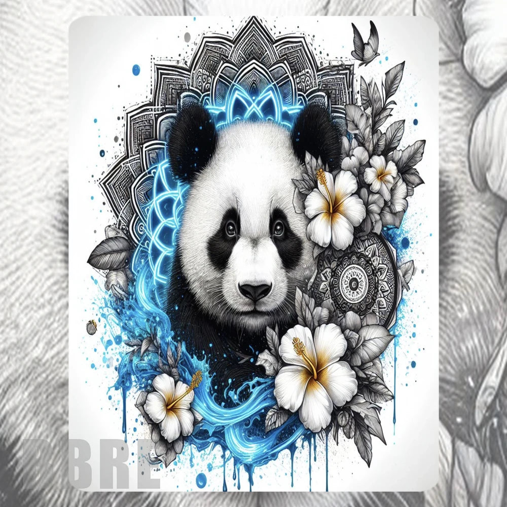 Panda Blossom Mockup Image
