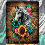 Horse Floral Mockup Image