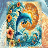 Dolphin Waves Mockup Image