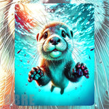 Playful Otter 2 Mockup Image