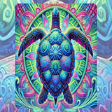 Colorful Turtle 3 Mockup Image