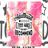 Adulthood Notebook 2 Mockup Image