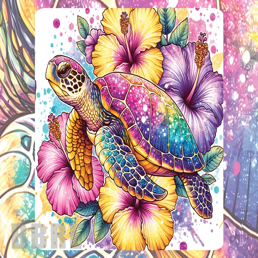 Tropical Turtle 3 Mockup Image