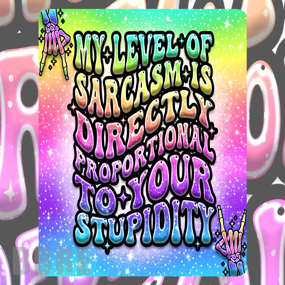 Sarcastic A5 Mockup Image