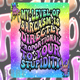 Sarcastic A5 Mockup Image