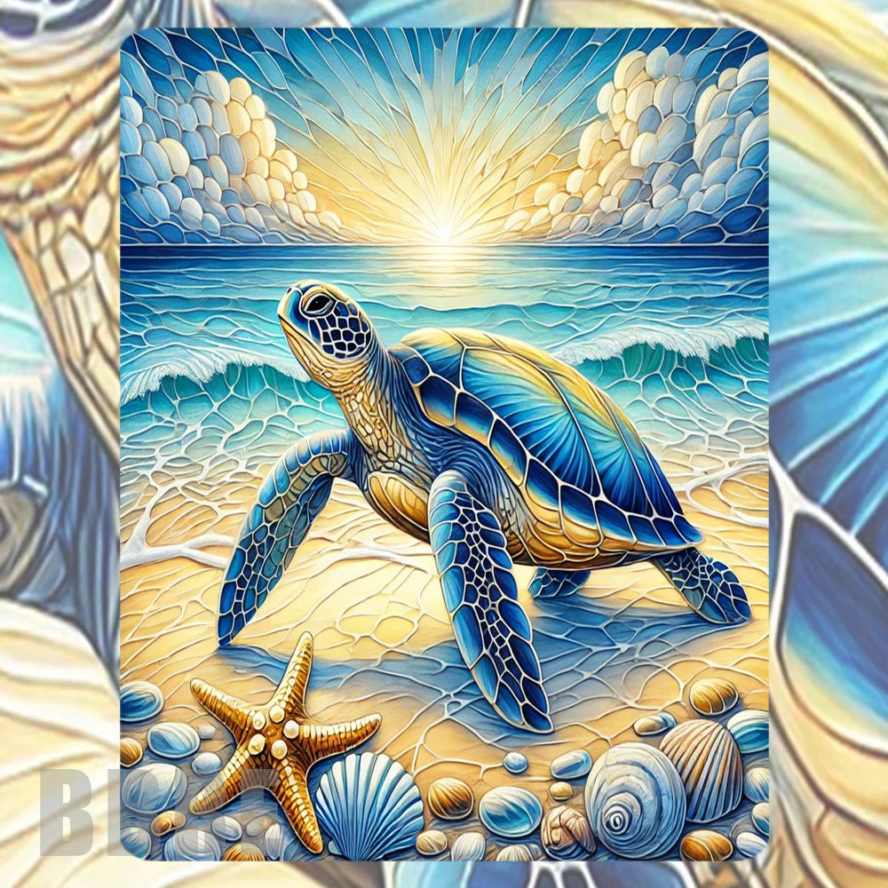 Turtle Sunrise Mockup Image