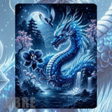 Blue Dragon Mockup Image