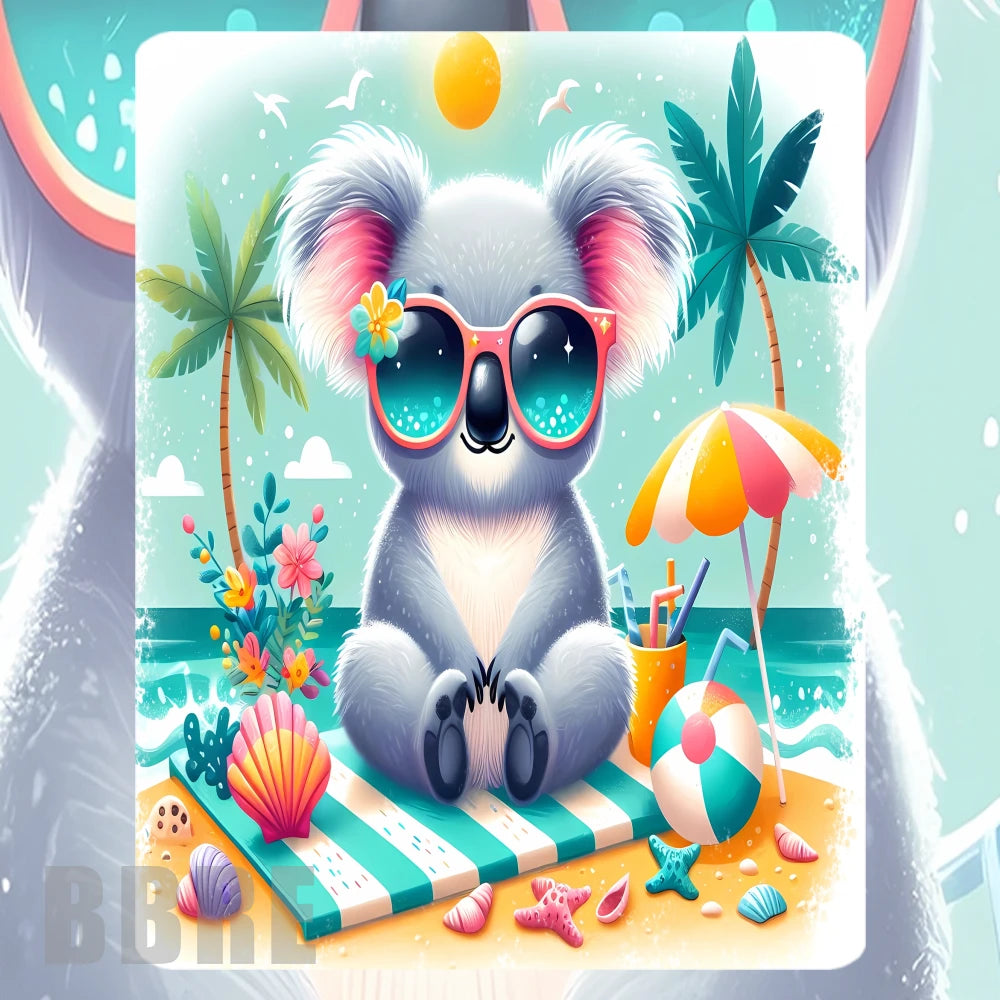 Cool Koala Mockup Image