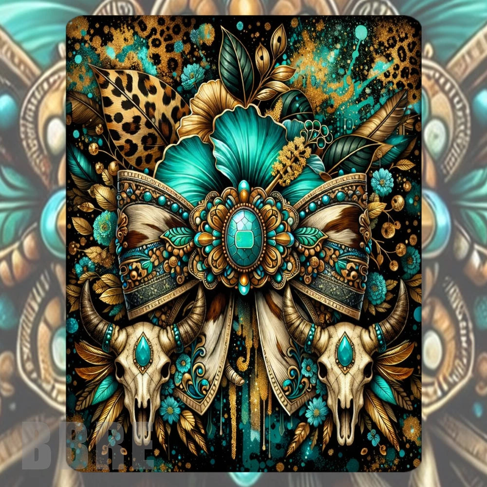 Turquoise Elegance Mockup Image