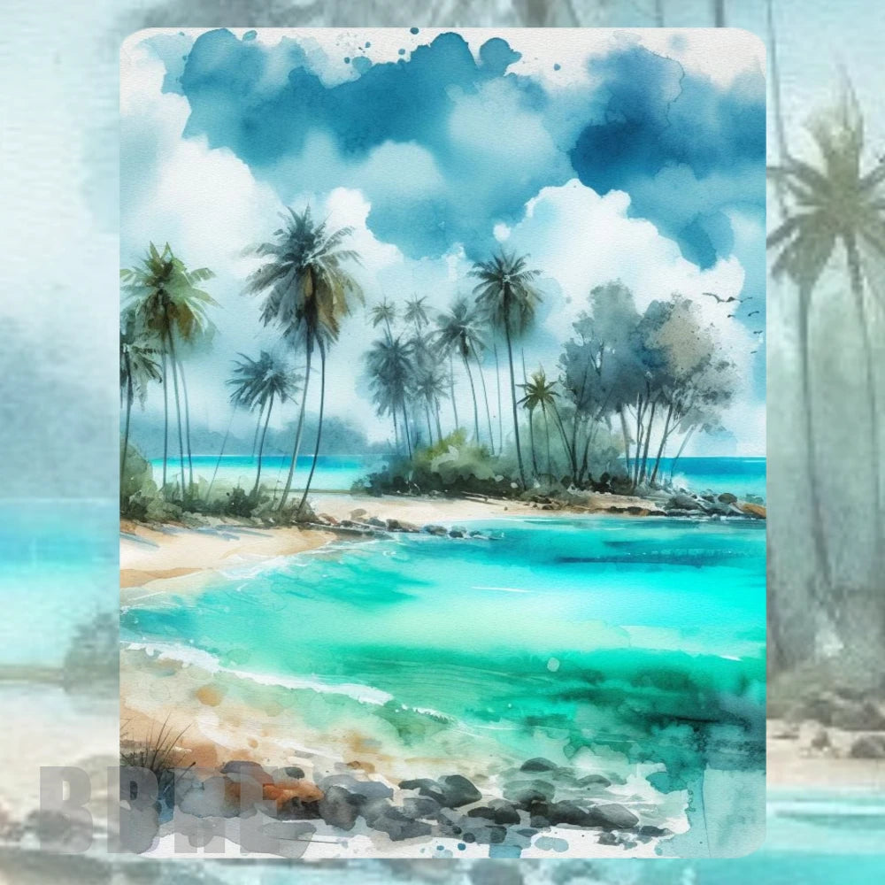 Tropical Paradise Mockup Image
