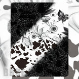 Floral Contrast Mockup Image