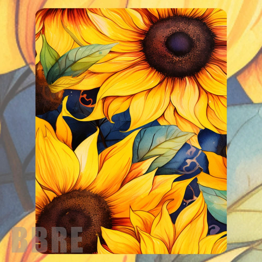 Sunflower A5 Mockup Image