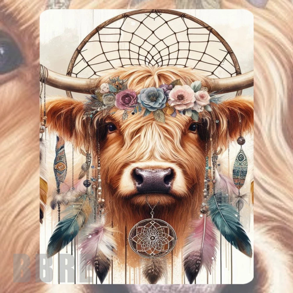 Highland Cow 5 Mockup Image