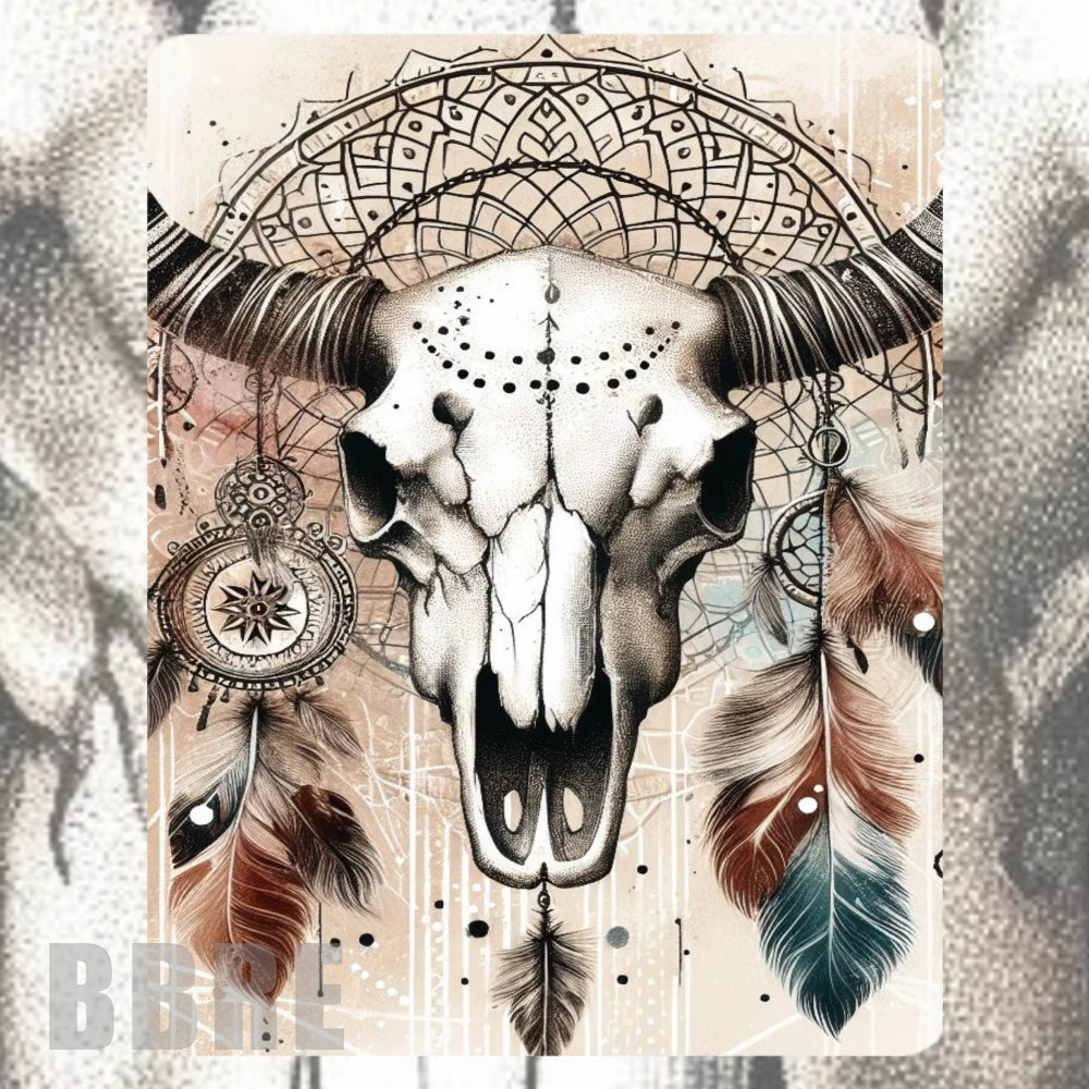 Skull Dreamcatcher Mockup Image