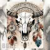 Skull Dreamcatcher Mockup Image