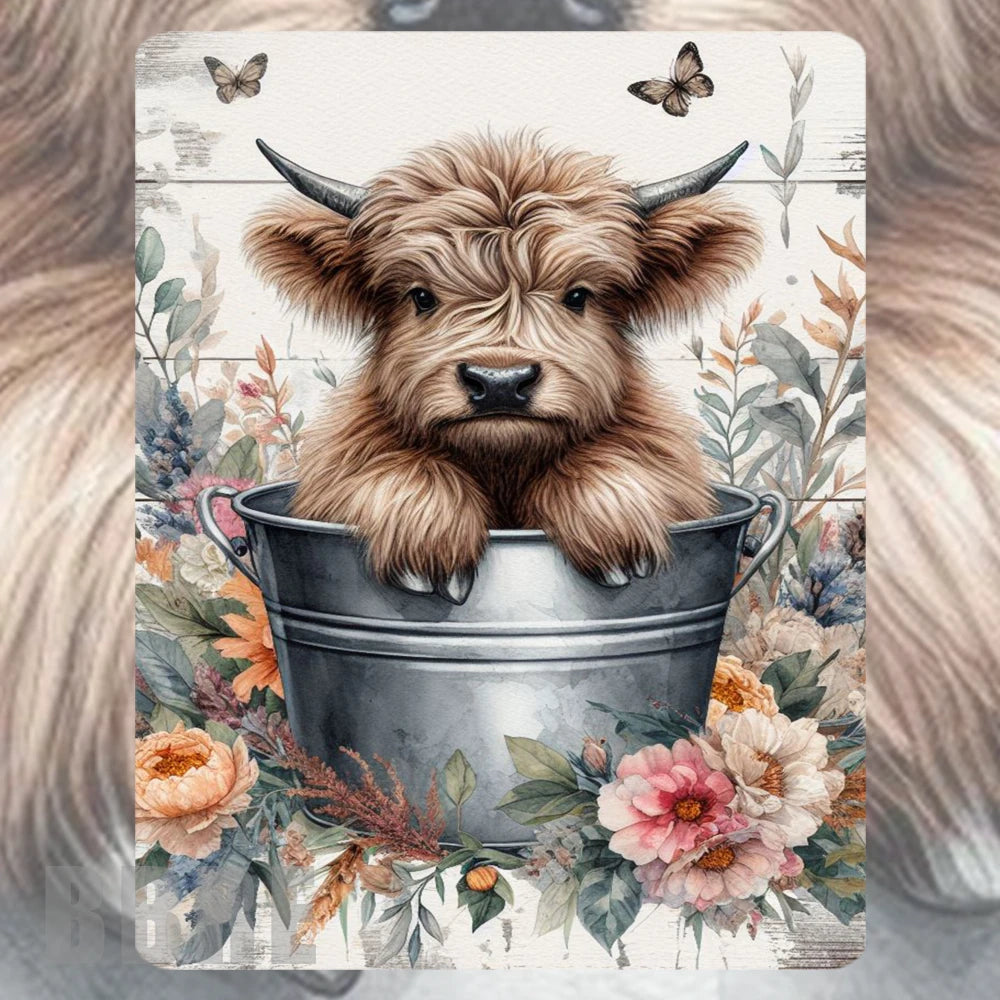 Highland Cow 7 Mockup Image