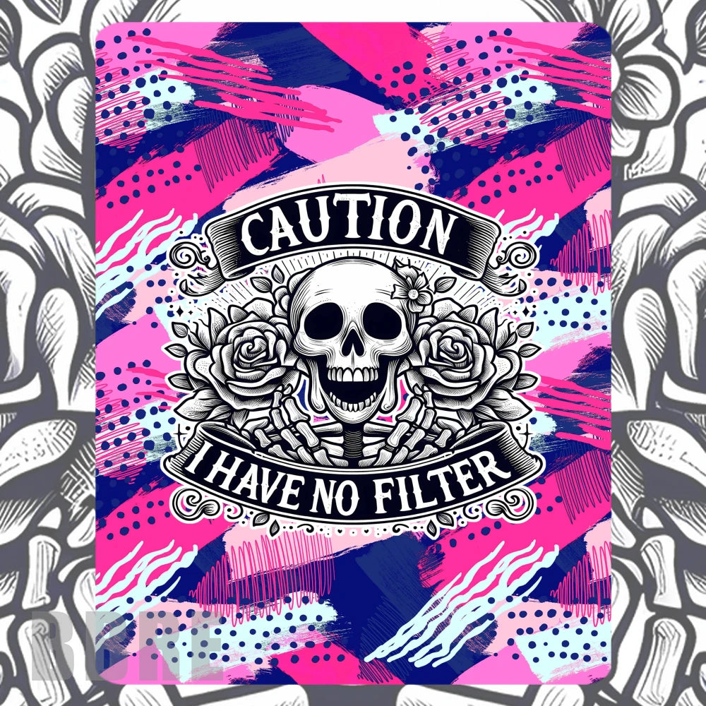 Caution Skull Mockup Image