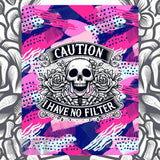 Caution Skull Mockup Image