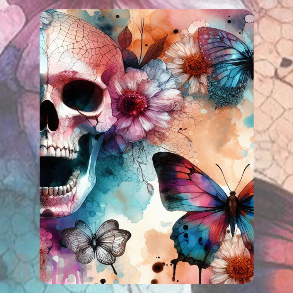 Floral Skull 6 Mockup Image